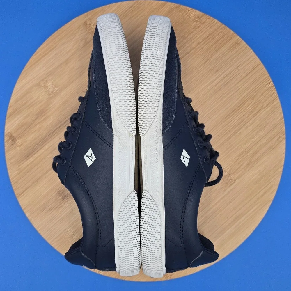 Sperry Top-Sider Pier Wave Refresh Leather Sneaker with Memory‎ Foam Women's 10